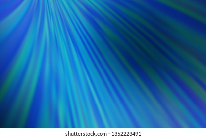 Dark BLUE vector glossy abstract background. Glitter abstract illustration with gradient design. Blurred design for your web site.