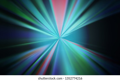 Dark BLUE vector glossy abstract background. A completely new colored illustration in blur style. Elegant background for a brand book.