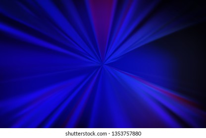 Dark BLUE vector glossy abstract layout. Colorful illustration in abstract style with gradient. Background for a cell phone.