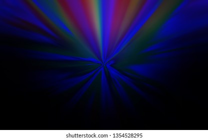 Dark BLUE vector glossy abstract backdrop. Colorful illustration in abstract style with gradient. Background for a cell phone.