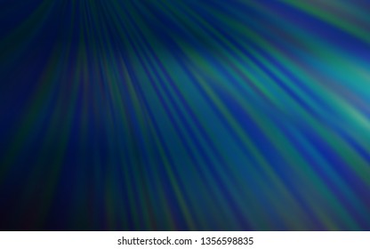 Dark BLUE vector glossy abstract backdrop. Modern abstract illustration with gradient. New style for your business design.