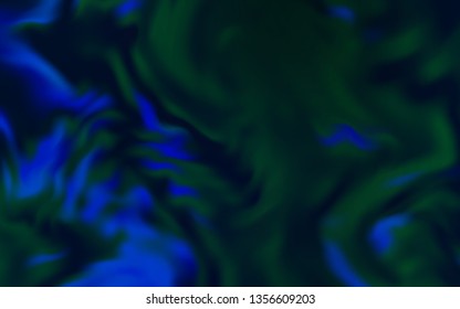 Dark BLUE vector glossy abstract layout. An elegant bright illustration with gradient. Background for designs.