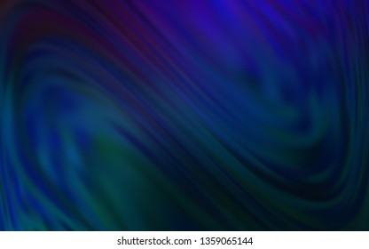 Dark BLUE vector glossy abstract background. Shining colored illustration in smart style. Completely new design for your business.