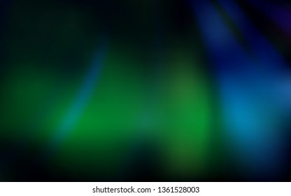 Dark BLUE vector glossy abstract layout. Modern abstract illustration with gradient. Background for a cell phone.