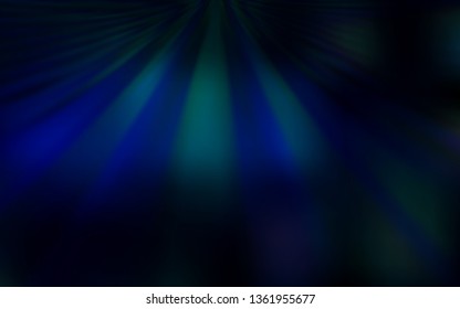 Dark BLUE vector glossy abstract layout. An elegant bright illustration with gradient. New style design for your brand book.