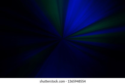 Dark BLUE vector glossy abstract background. Shining colored illustration in smart style. New design for your business.