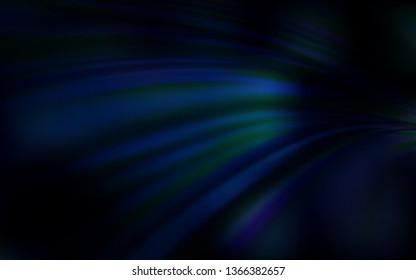 Dark BLUE vector glossy abstract background. Shining colored illustration in smart style. Background for a cell phone.