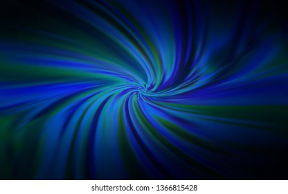 Dark BLUE vector glossy abstract background. Shining colored illustration in smart style. Elegant background for a brand book.