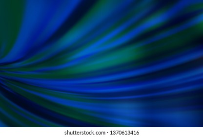 Dark BLUE vector glossy abstract background. An elegant bright illustration with gradient. Completely new design for your business.
