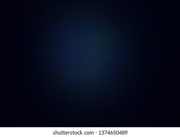 Dark BLUE vector glossy abstract template. Colorful illustration in abstract style with gradient. The template can be used for your brand book.