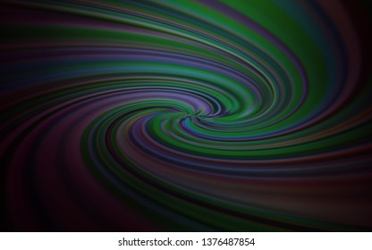 Dark BLUE vector glossy abstract backdrop. Creative illustration in halftone style with gradient. Completely new design for your business.