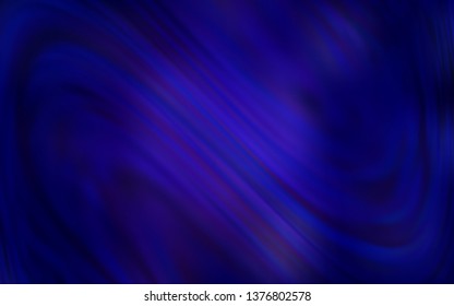 Dark BLUE vector glossy abstract background. New colored illustration in blur style with gradient. New style design for your brand book.