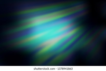 Dark BLUE vector glossy abstract background. Shining colored illustration in smart style. New style design for your brand book.