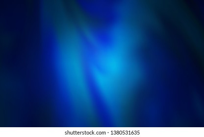 Dark BLUE vector glossy abstract background. Abstract colorful illustration with gradient. New design for your business.