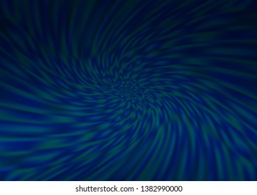 Dark BLUE vector glossy abstract background. A completely new color illustration in a bokeh style. A new texture for your design.