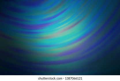 Dark BLUE vector glossy abstract background. New colored illustration in blur style with gradient. Background for a cell phone.