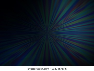 Dark BLUE vector glossy abstract background. Creative illustration in halftone style with gradient. A completely new template for your design.