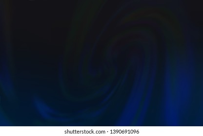 Dark BLUE vector glossy abstract background. Colorful abstract illustration with gradient. New style for your business design.