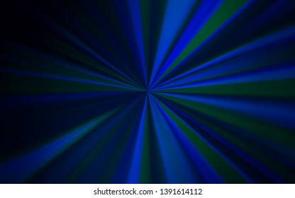Dark BLUE vector glossy abstract layout. An elegant bright illustration with gradient. The best blurred design for your business.