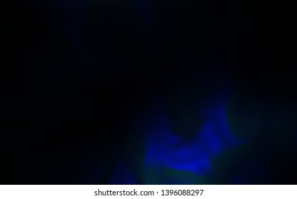Dark BLUE vector glossy abstract background. New colored illustration in blur style with gradient. New design for your business.