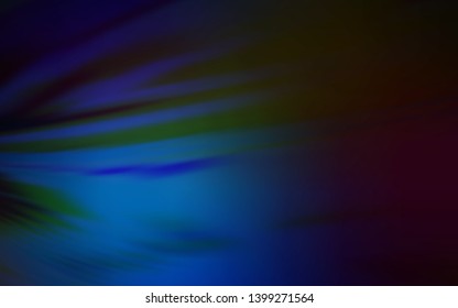Dark BLUE vector glossy abstract layout. Colorful abstract illustration with gradient. New design for your business.