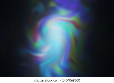 Dark BLUE vector glossy abstract background. Colorful abstract illustration with gradient. Background for a cell phone.