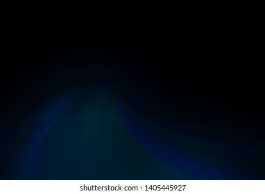 Dark BLUE vector glossy abstract background. An elegant bright illustration with gradient. Smart design for your work.