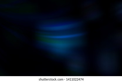 Dark BLUE vector glossy abstract layout. Colorful illustration in abstract style with gradient. Smart design for your work.