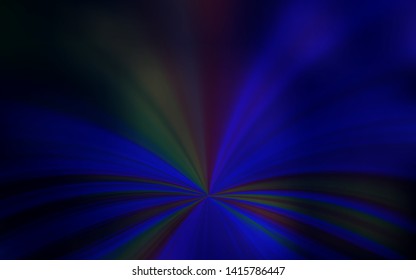 Dark BLUE vector glossy abstract layout. An elegant bright illustration with gradient. Blurred design for your web site.