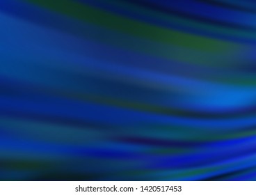 Dark BLUE vector glossy abstract background. Shining colorful illustration in a Brand new style. Brand new style for your business design.