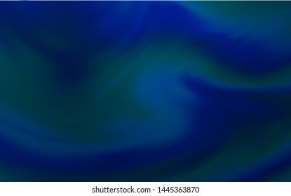 Dark BLUE vector glossy abstract background. Glitter abstract illustration with gradient design. New way of your design.