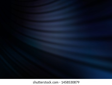 Dark BLUE vector glossy abstract template. Shining colorful illustration in a Brand new style. Brand new design for your business.