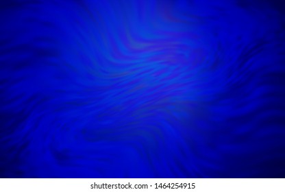 Dark BLUE vector glossy abstract layout. Colorful illustration in abstract style with gradient. New way of your design.