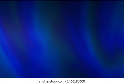 Dark BLUE vector glossy abstract layout. Colorful illustration in abstract style with gradient. Elegant background for a brand book.