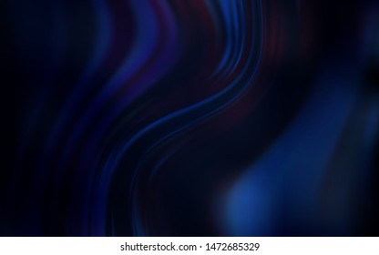 Dark BLUE vector glossy abstract layout. Abstract colorful illustration with gradient. Smart design for your work.