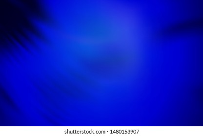 Dark BLUE vector glossy abstract backdrop. Shining colored illustration in smart style. Smart design for your work.
