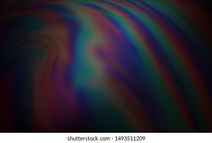 Dark BLUE vector glossy abstract background. An elegant bright illustration with gradient. Completely new design for your business.
