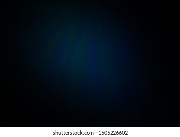 Dark BLUE vector glossy abstract background. An elegant bright illustration with gradient. The blurred design can be used for your web site.