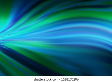 Dark BLUE vector glossy abstract background. Colorful abstract illustration with gradient. Background for a cell phone.