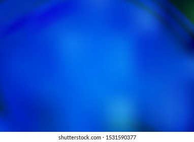 Dark BLUE vector glossy abstract background. Abstract colorful illustration with gradient. Completely new design for your business.