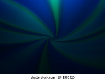 Dark BLUE vector glossy abstract template. An elegant bright illustration with gradient. The blurred design can be used for your web site.