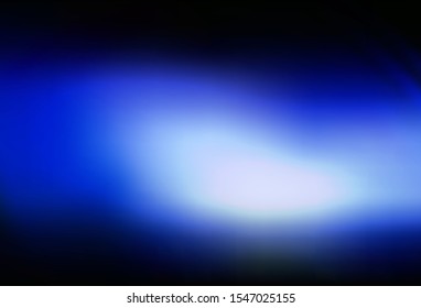 Dark BLUE vector glossy abstract backdrop. Modern abstract illustration with gradient. Completely new design for your business.