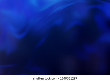 Dark BLUE vector glossy abstract backdrop. Abstract colorful illustration with gradient. Background for a cell phone.