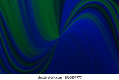 Dark BLUE vector glossy abstract backdrop. Glitter abstract illustration with gradient design. Background for a cell phone.