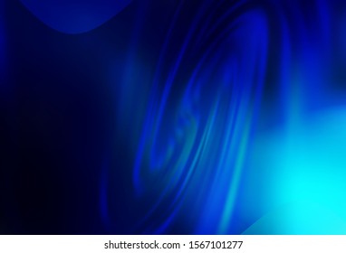 Dark BLUE vector glossy abstract background. Shining colored illustration in smart style. Smart design for your work.