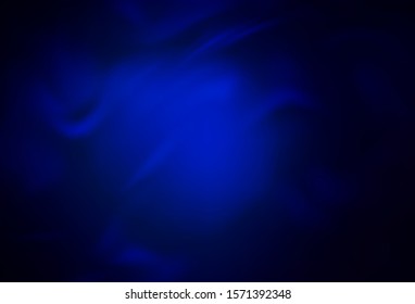 Dark BLUE vector glossy abstract layout. An elegant bright illustration with gradient. Blurred design for your web site.