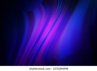 Dark BLUE vector glossy abstract backdrop. An elegant bright illustration with gradient. Elegant background for a brand book.