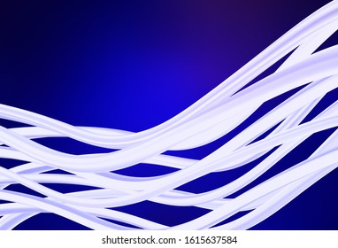 Dark BLUE vector glossy abstract background. Shining colorful illustration in smart style. Blurred design for your web site.