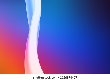 Dark BLUE vector glossy abstract layout. Colorful illustration in abstract style with gradient. Smart design for your work.