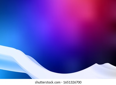 Dark BLUE vector glossy abstract layout. Shining colorful illustration in smart style. Background for a cell phone.